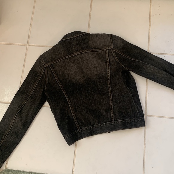 Gap jean jacket with patches and embroidery. - Picture 2 of 2